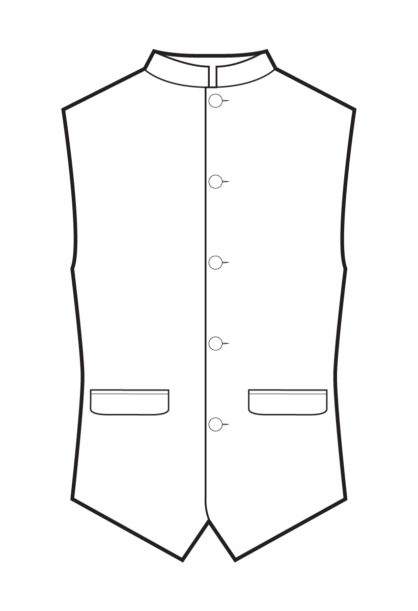 Shirt nehru collar technical fashion... - Stock Illustration [74301732] -  PIXTA